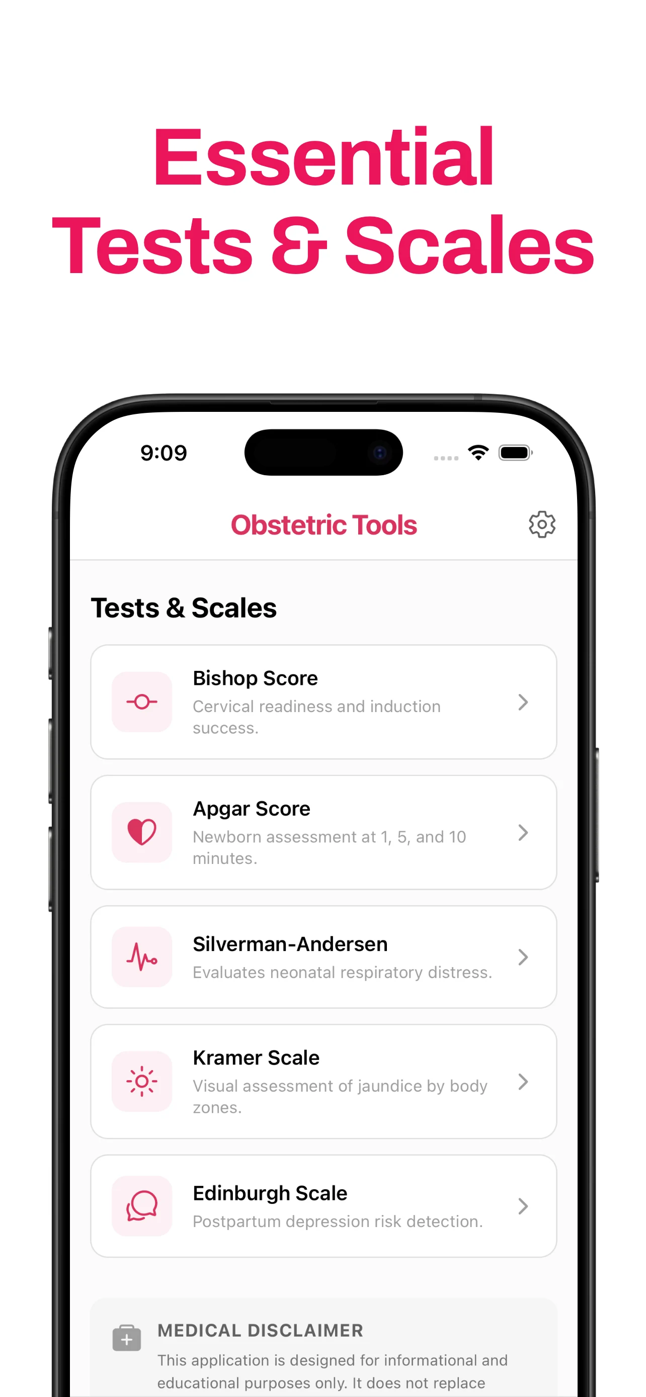 Obstetric Tools & Gestogram screenshot
